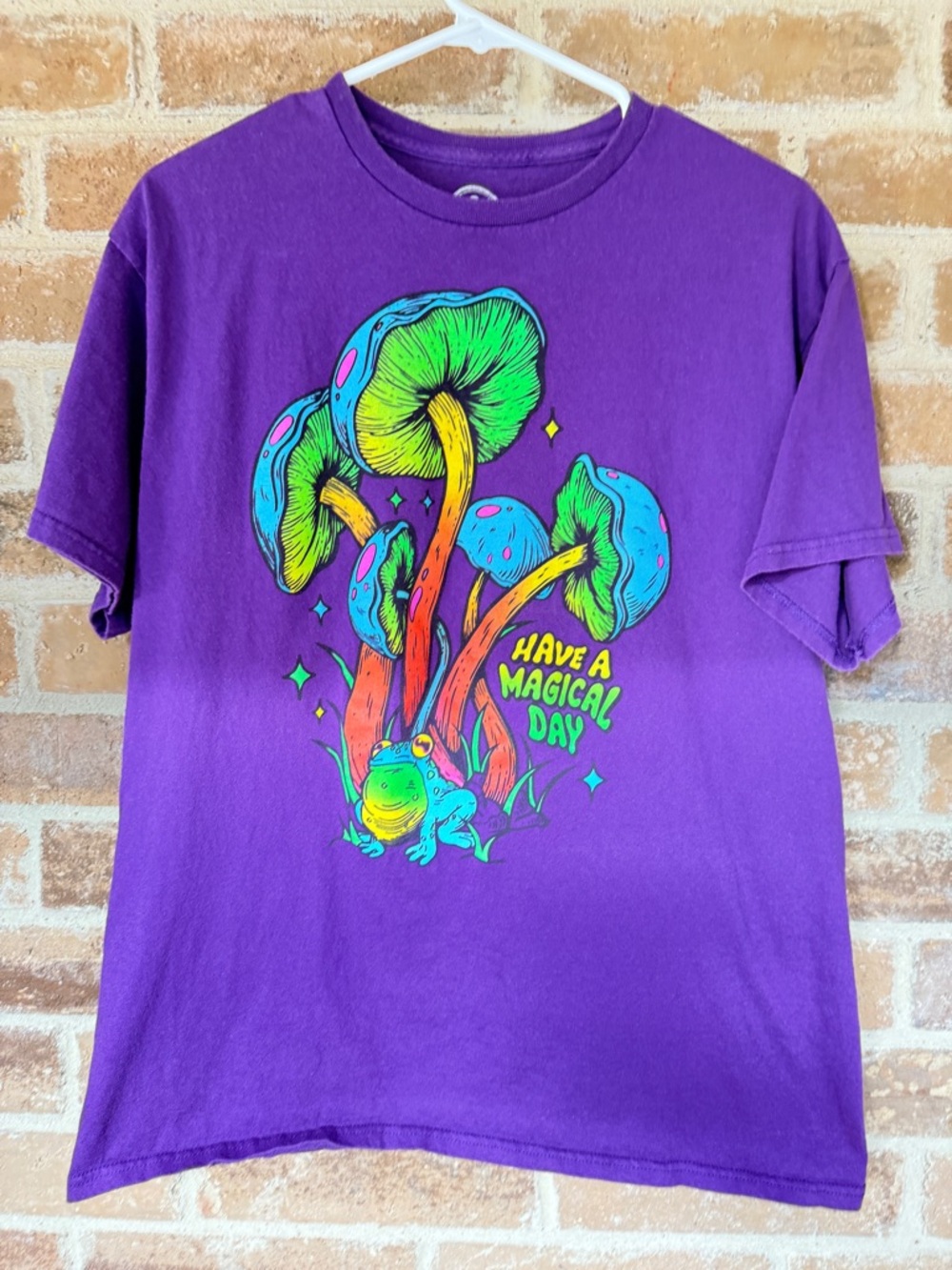 Have A Magical Day Purple Graphic Tee